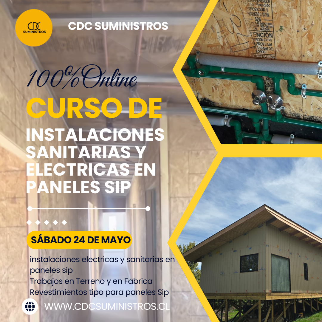 CURSO INSTALACIONES ELECTRICAS Y SANITARIAS EN PANELES SIP